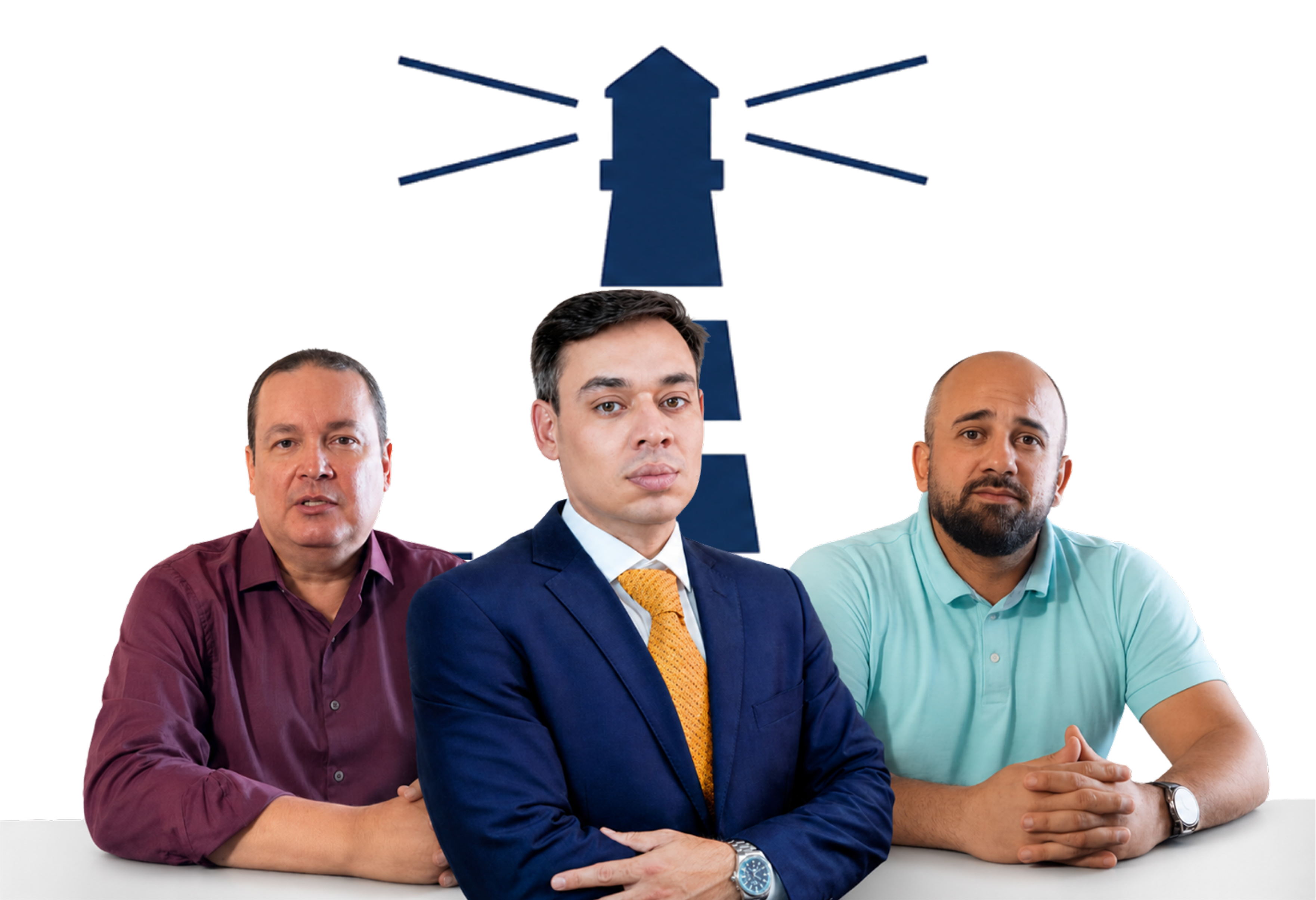 Sócios Fundadores da Farol Contabilidade
